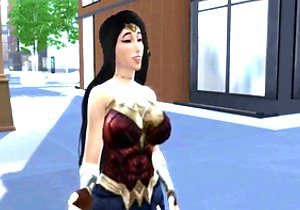Mature Wonder Woman gets fucked by Batman