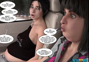 Story-heavy porn comics with taboo fucking themes